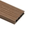 Deska Tarasowa Kompozytowa BERGDECK Wood, Kasztan, szczotkowany 240 × 15 × 2,5 cm